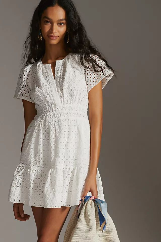 The Somerset Mini Dress: Eyelet Edition | Anthropologie (US)