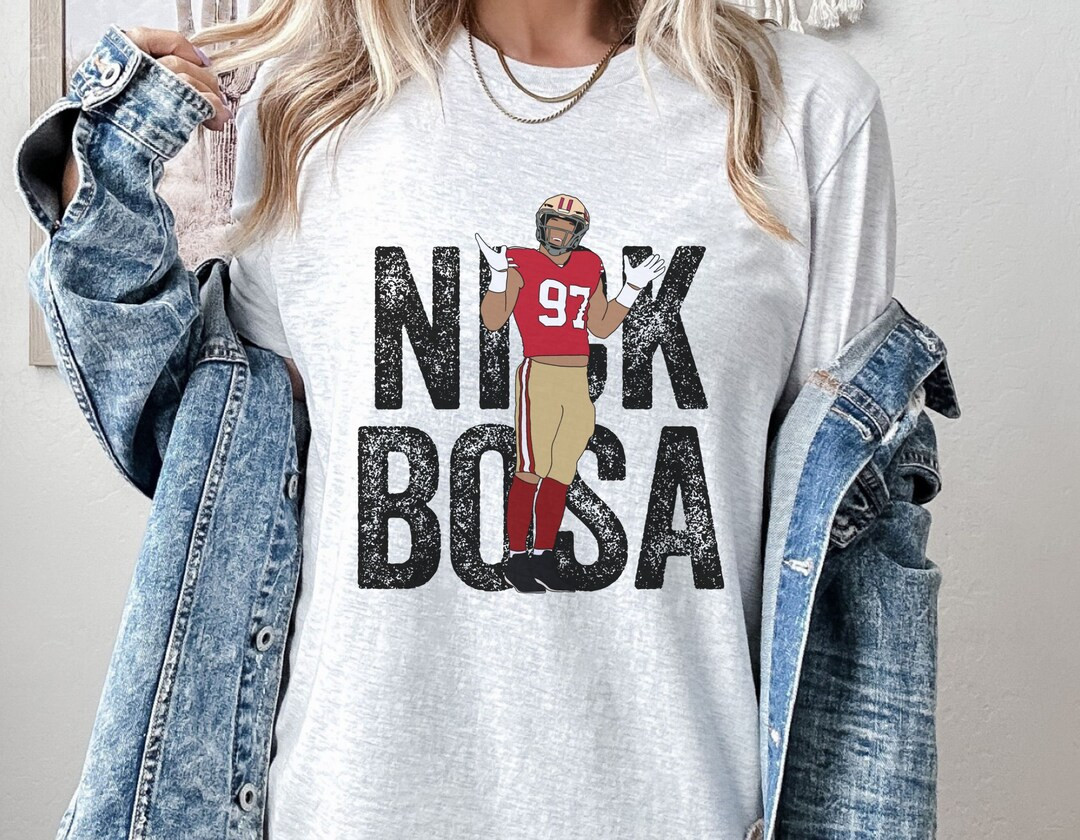 Nick Bosa Shirt, Bosa 97 SF Football, San Francisco Unisex Softstyle Tee - Etsy | Etsy (US)