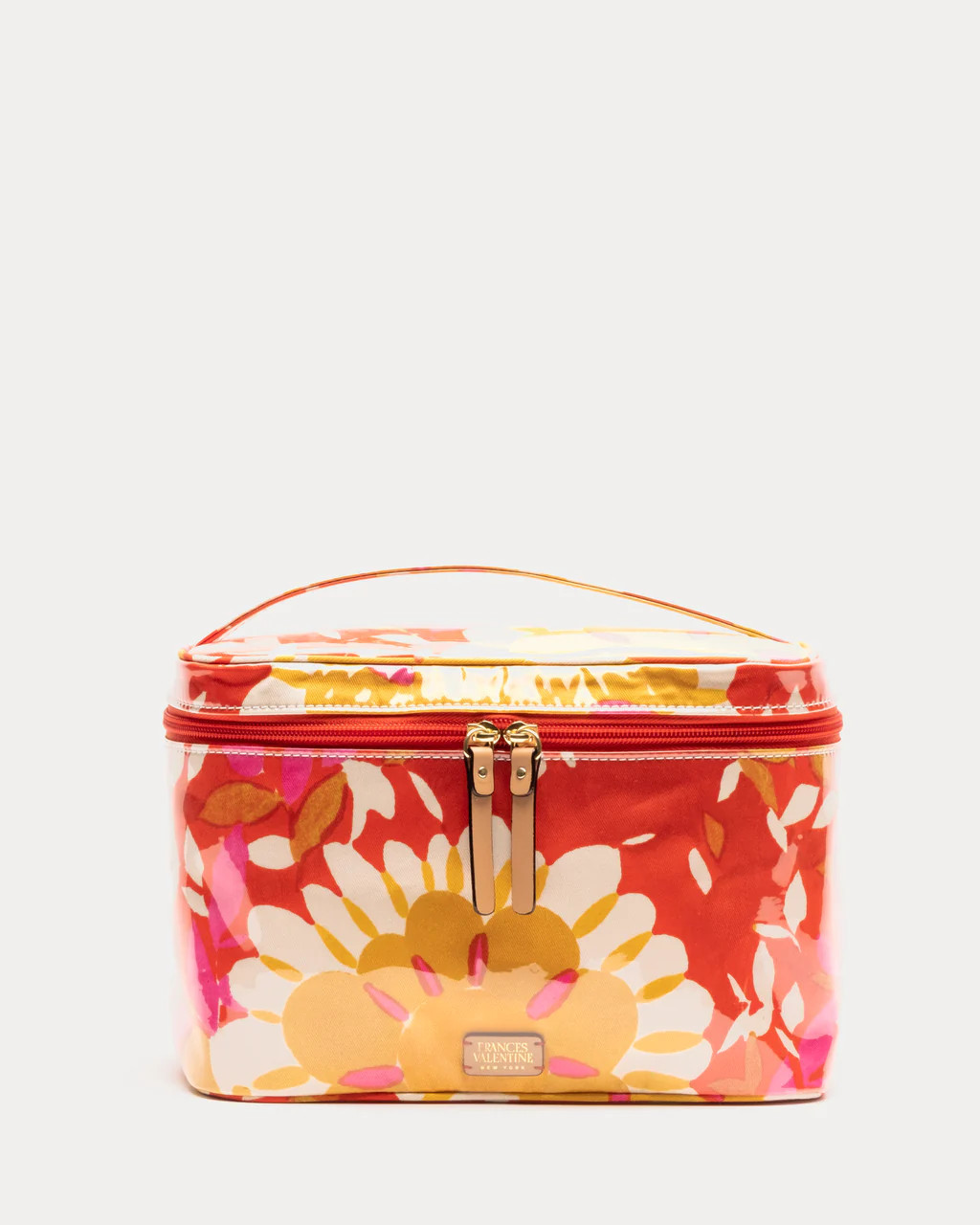 Train Case Cosmetic Sunrise Print | Frances Valentine