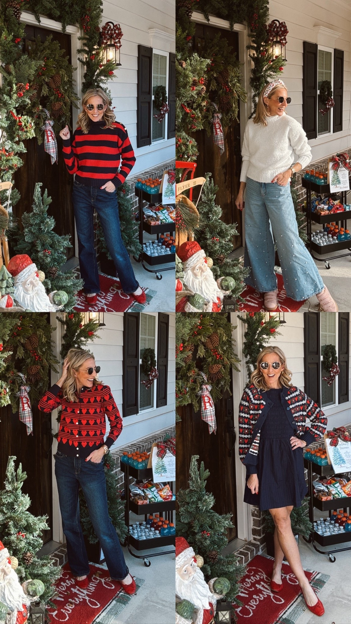 4 of our favorite looks! ♥️🙌🏼 Walmart and Old Navy 