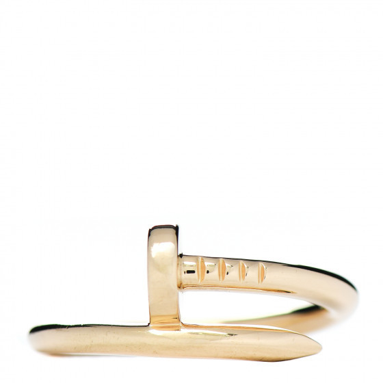 CARTIER 18K Yellow Gold Juste Un Clou Ring 61 9.5 | Fashionphile