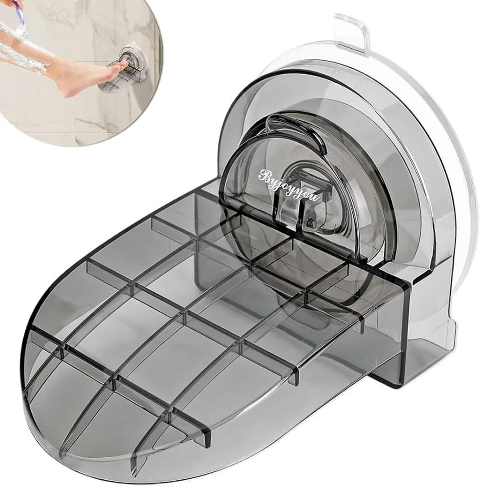 ENUODA Shower Foot Rest with Powerful Non-Slip Suction Cup Waterproof Shower Stool for Inside Sho... | Amazon (US)