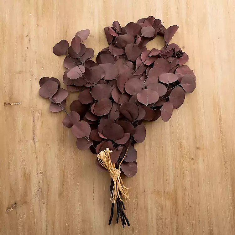 Burgundy Eucalyptus Bouquet | Kirkland's Home
