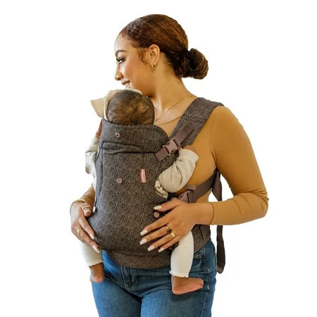 Infantino Flip 4-in-1 Convertible Baby Carrier, 4-Position, Unisex, 8-32lbs, Leopard | Walmart (US)