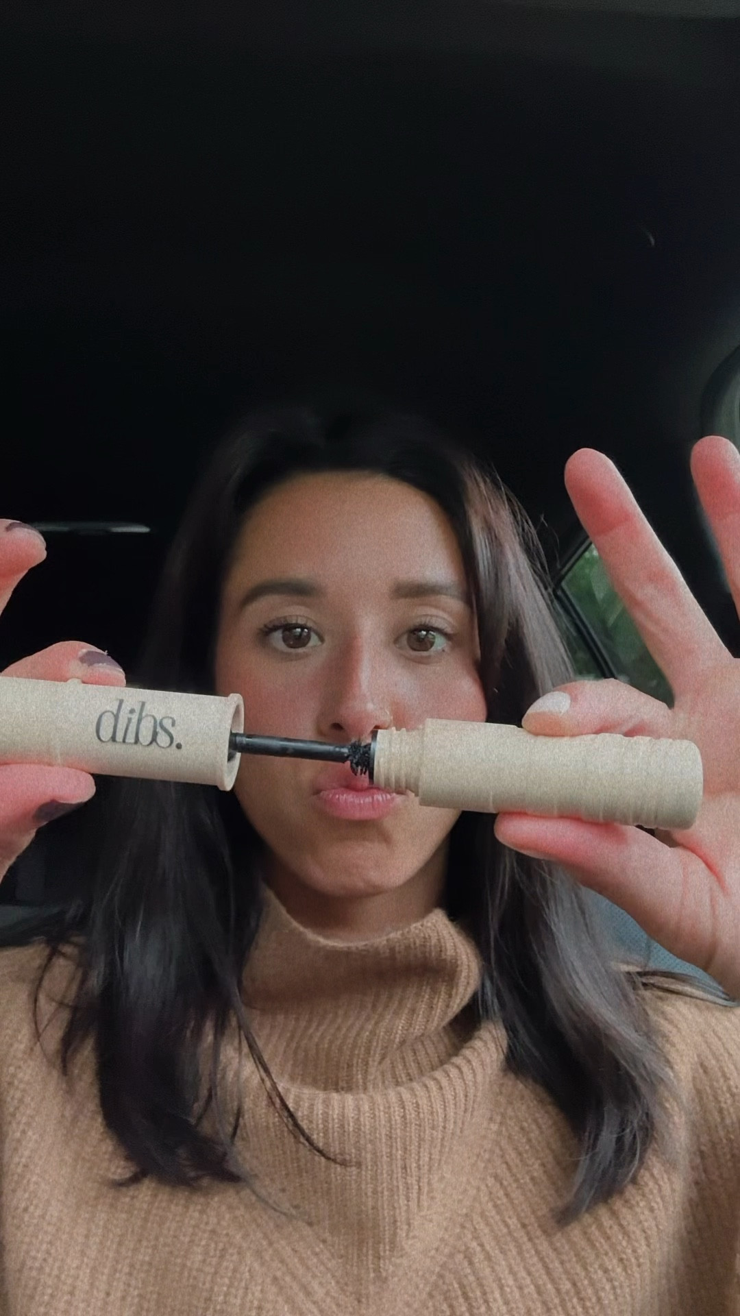 real real of the new #dibs lengthening and voluminous mascara im obsessed with after getting my eye lash extensions off !! Must try and it is available in a mini size too. Try it out and let me know whatcha think!! 

#beauty

#LTKSaleAlert #LTKFallSale