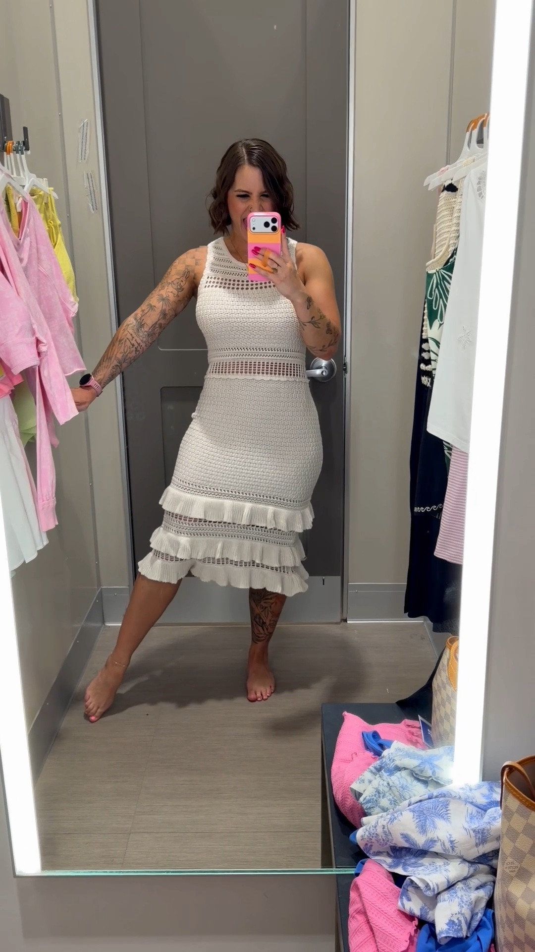 Such a fun dress and perfect for vacation! I’m wearing a small.

#LTKSaleAlert #LTKSeasonal #LTKTravel