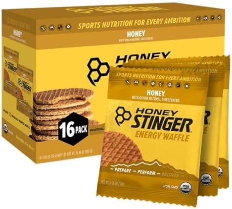 Honey Stinger Organic Honey Waffle, Energy Stroopwafel for Exercise, Endurance and Performance, S... | Amazon (US)