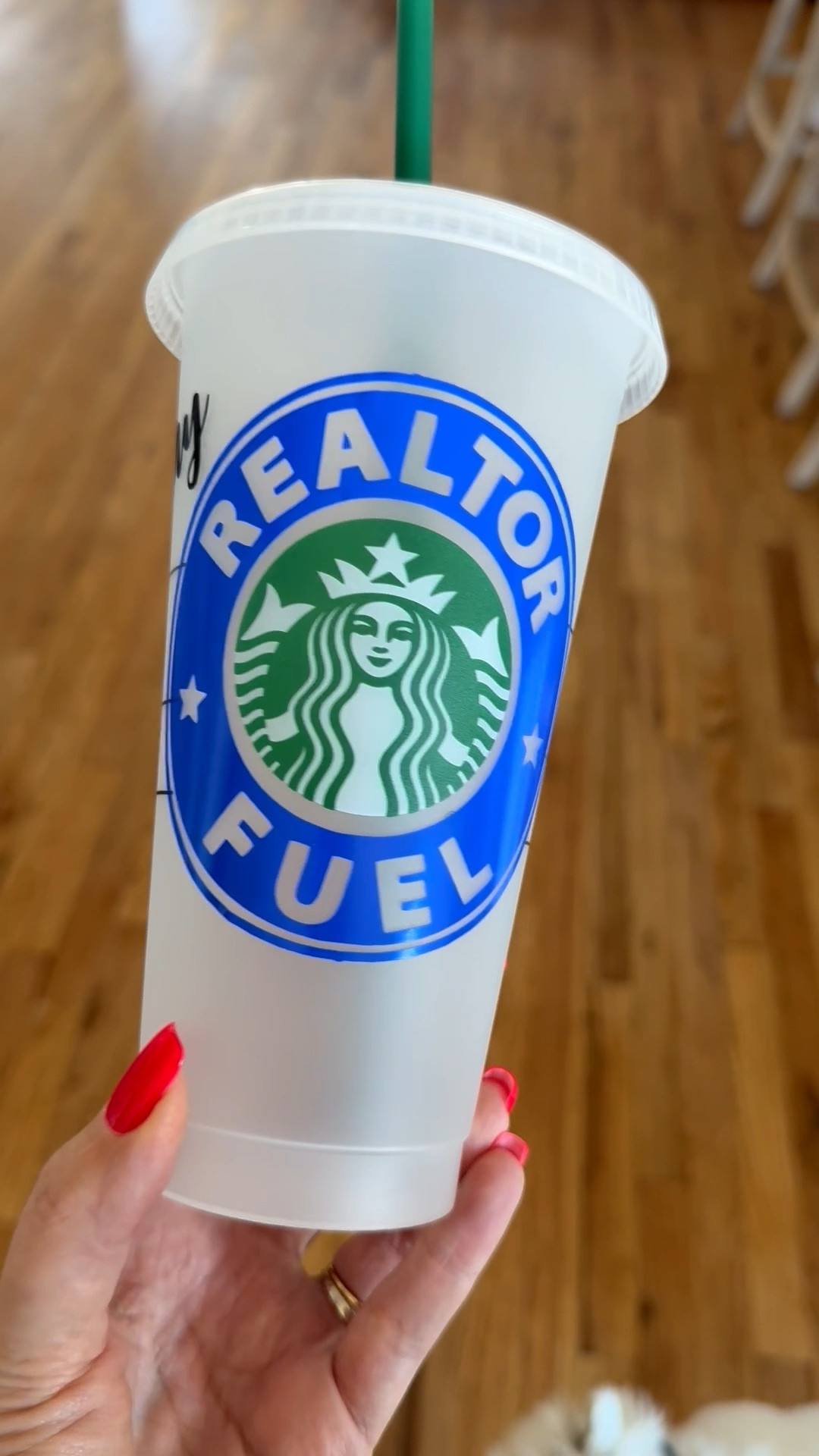 The cutest realtor gift! A custom Starbucks cup that’s equal parts thoughtful and practical. Obsessed and using it on repeat 💚 

#LTKmomlife #LTKSaleAlert