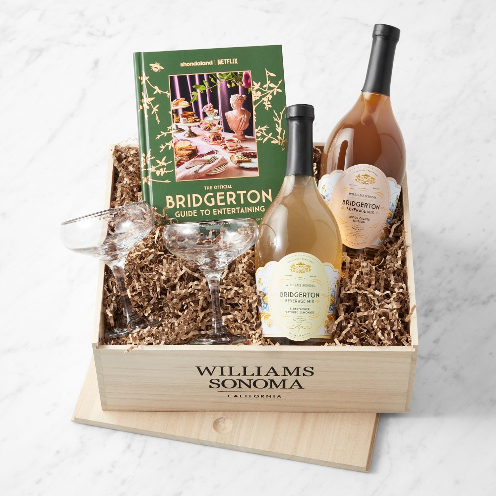 Bridgerton x Williams Sonoma Cocktail Gift Crate | Williams-Sonoma CA