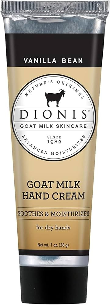 Dionis Goat Milk Vanilla Bean Hand Cream (1 Ounce) | Amazon (US)