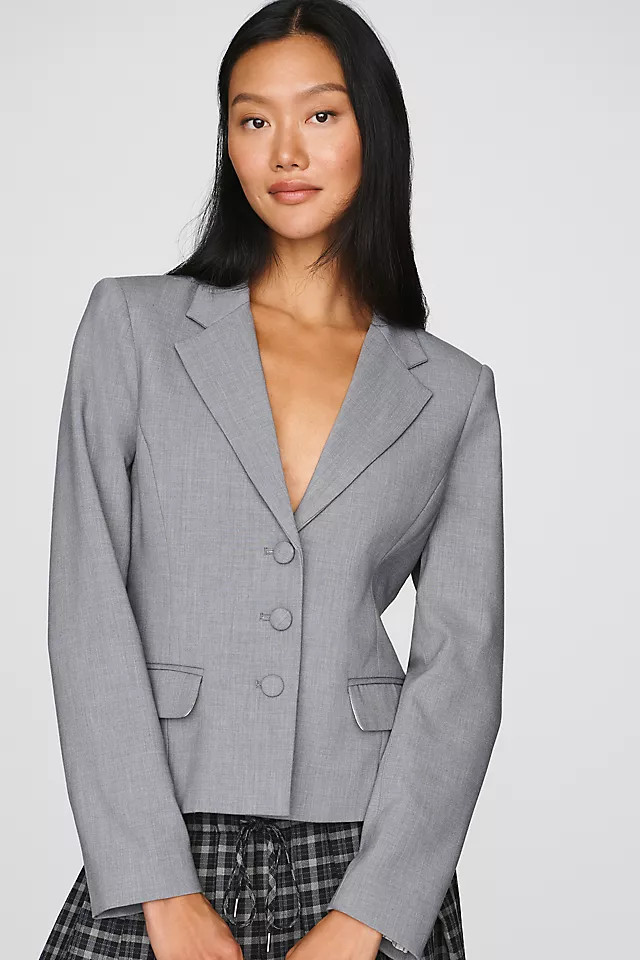 90s Slim Suit Blazer Jacket | Anthropologie (US)