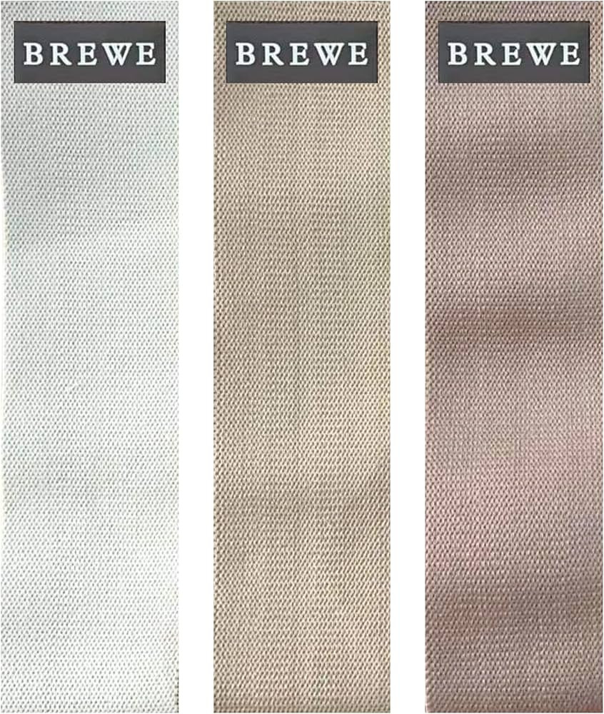 Resistance Bands Set for Women & Men, 3 Pack, Neutrals, Anti-Slip Fabric Bands for Booty, Legs & ... | Amazon (US)