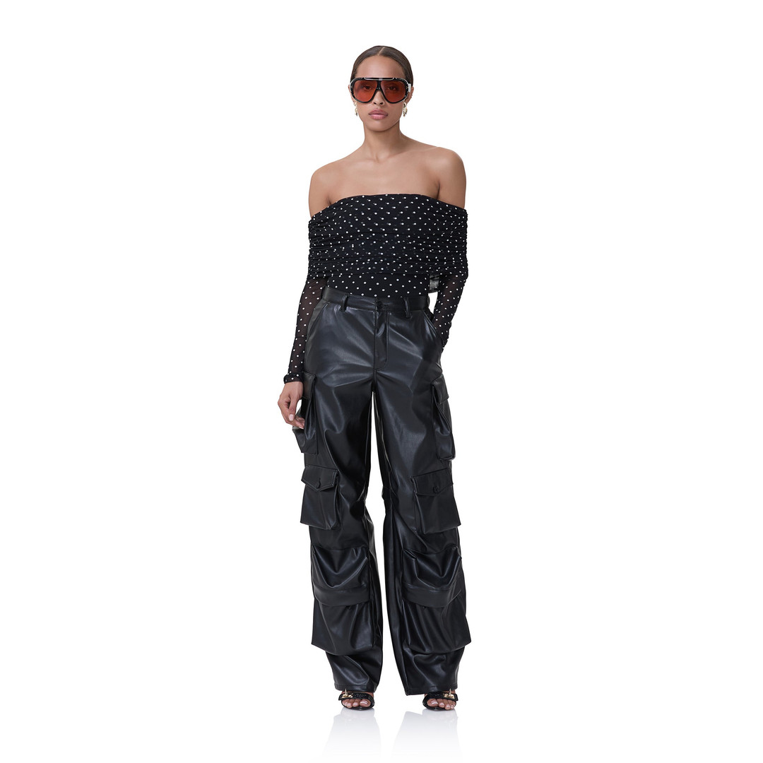 Maxine Bodysuit - Noir Dot | ShopAFRM