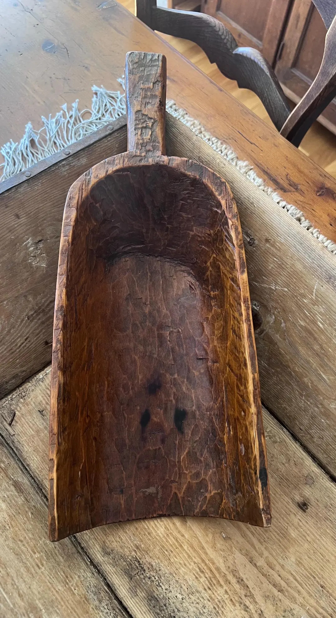 Antique Wooden Grain Scoop | Etsy (Global)