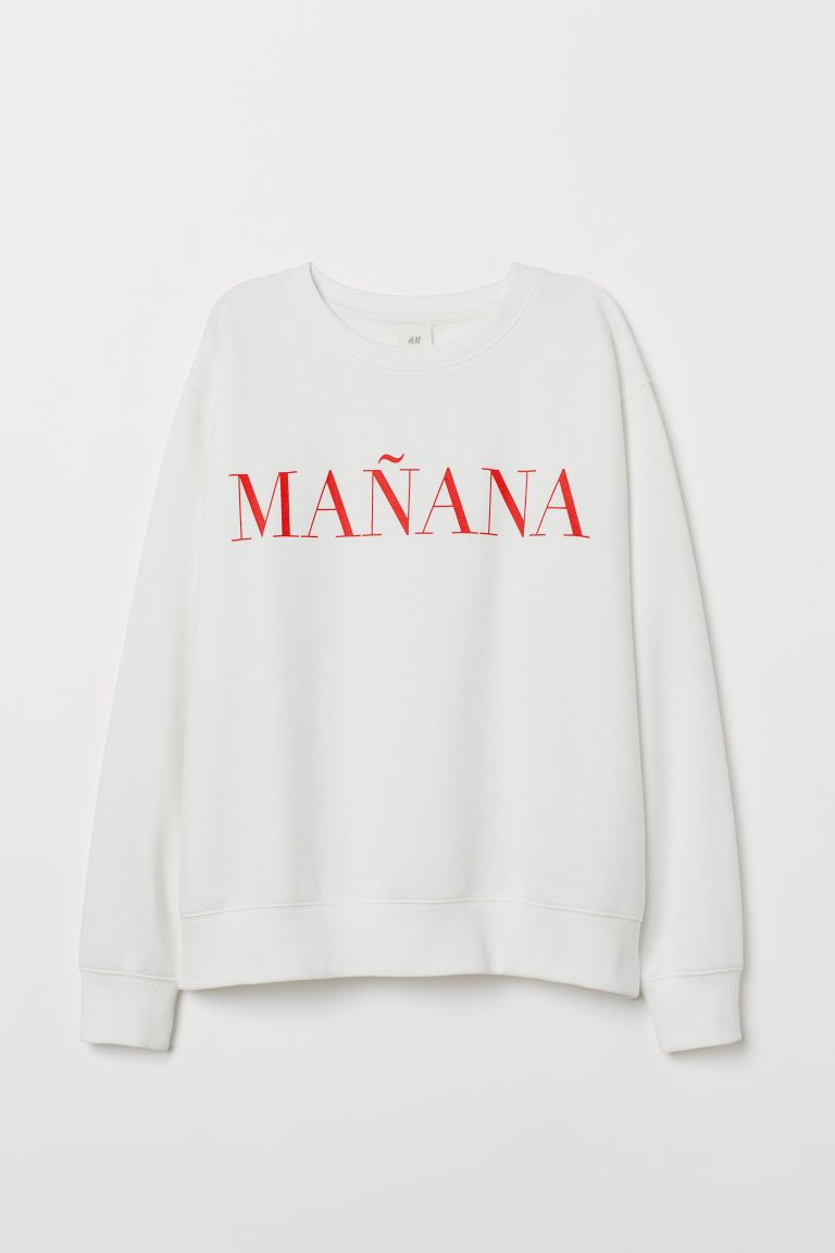 H & M - Sweatshirt - White | H&M (US + CA)