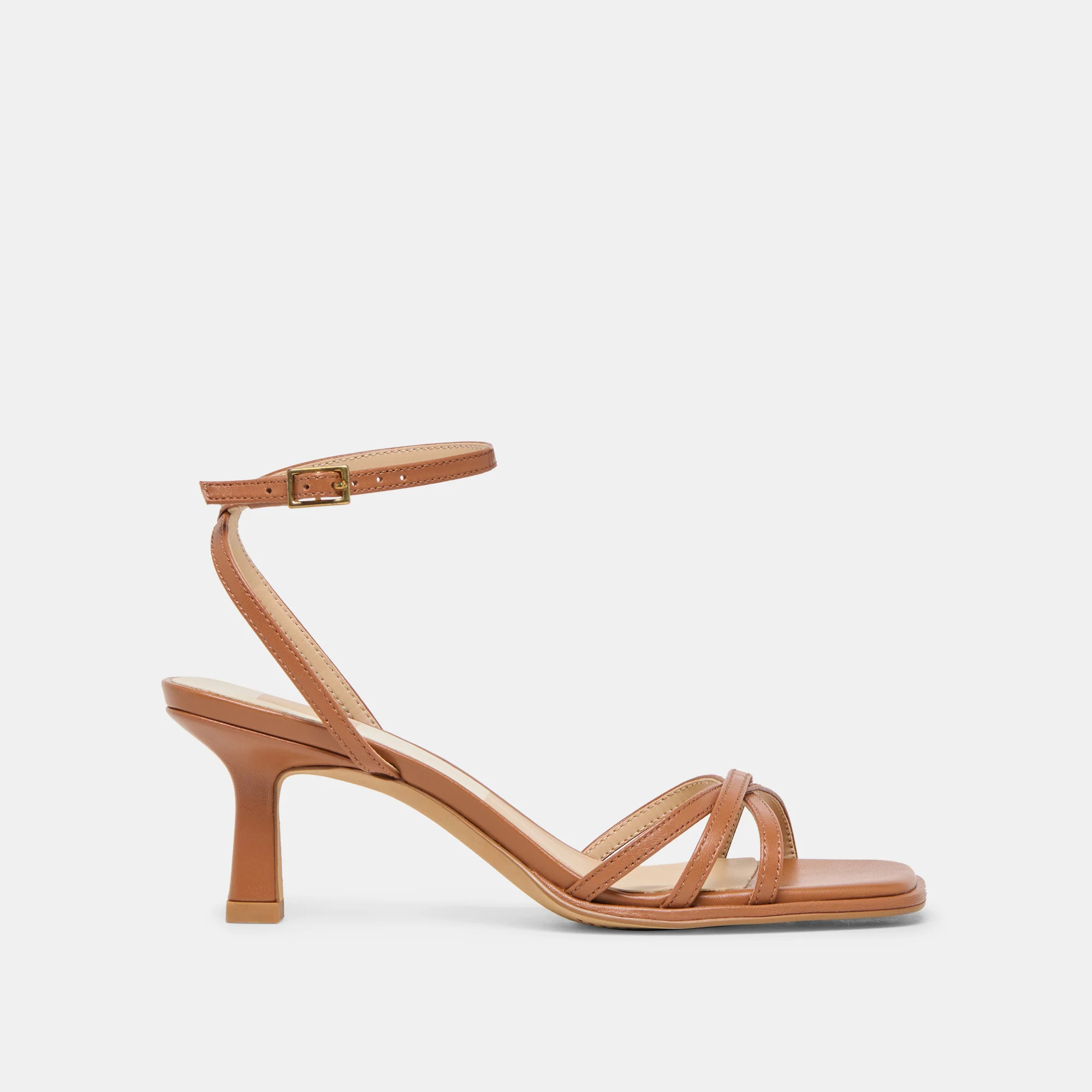 Manji Heels Saddle Leather | DolceVita.com