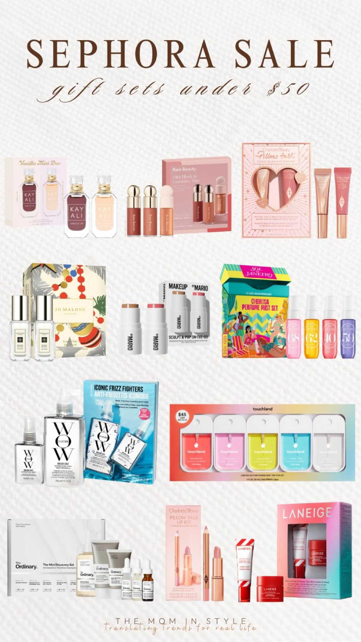 Sephora Savings Event, holiday gifts under $50 

#LTKFindsUnder100 #LTKSaleAlert #LTKGiftGuide