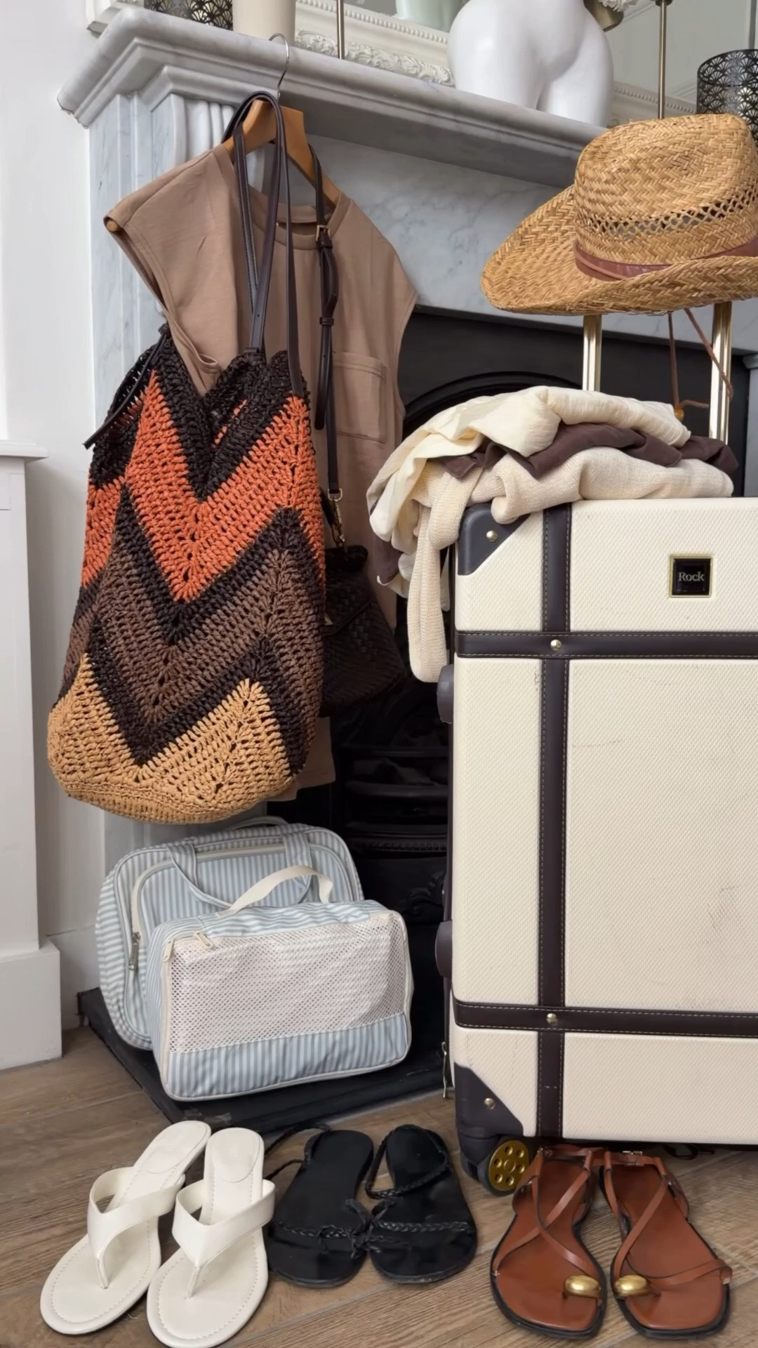 AD Comment TRAVEL and I’ll send you all the links to everything I use to pack for a weeks holiday. BTW The kids clothes stay in the packing cubes as that’s how organised it is! And make sure you travel in style with this comfy lounge set and chic looking suitcase! Everything is from @amazonuk #amazon #paidlinks

#LTKsummer #LTKeurope #LTKtravel