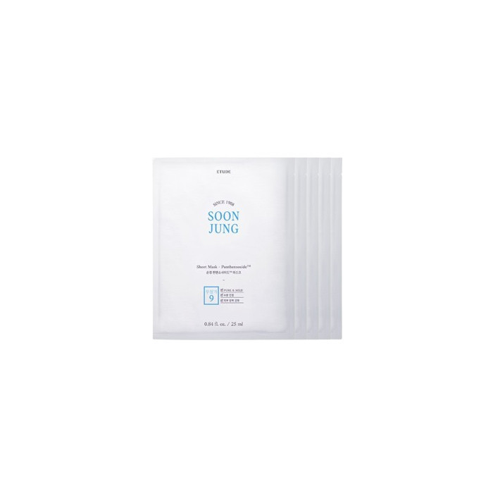 ETUDE - Soon Jung Panthensoside Sheet Mask (5ea) Set | Stylevana
