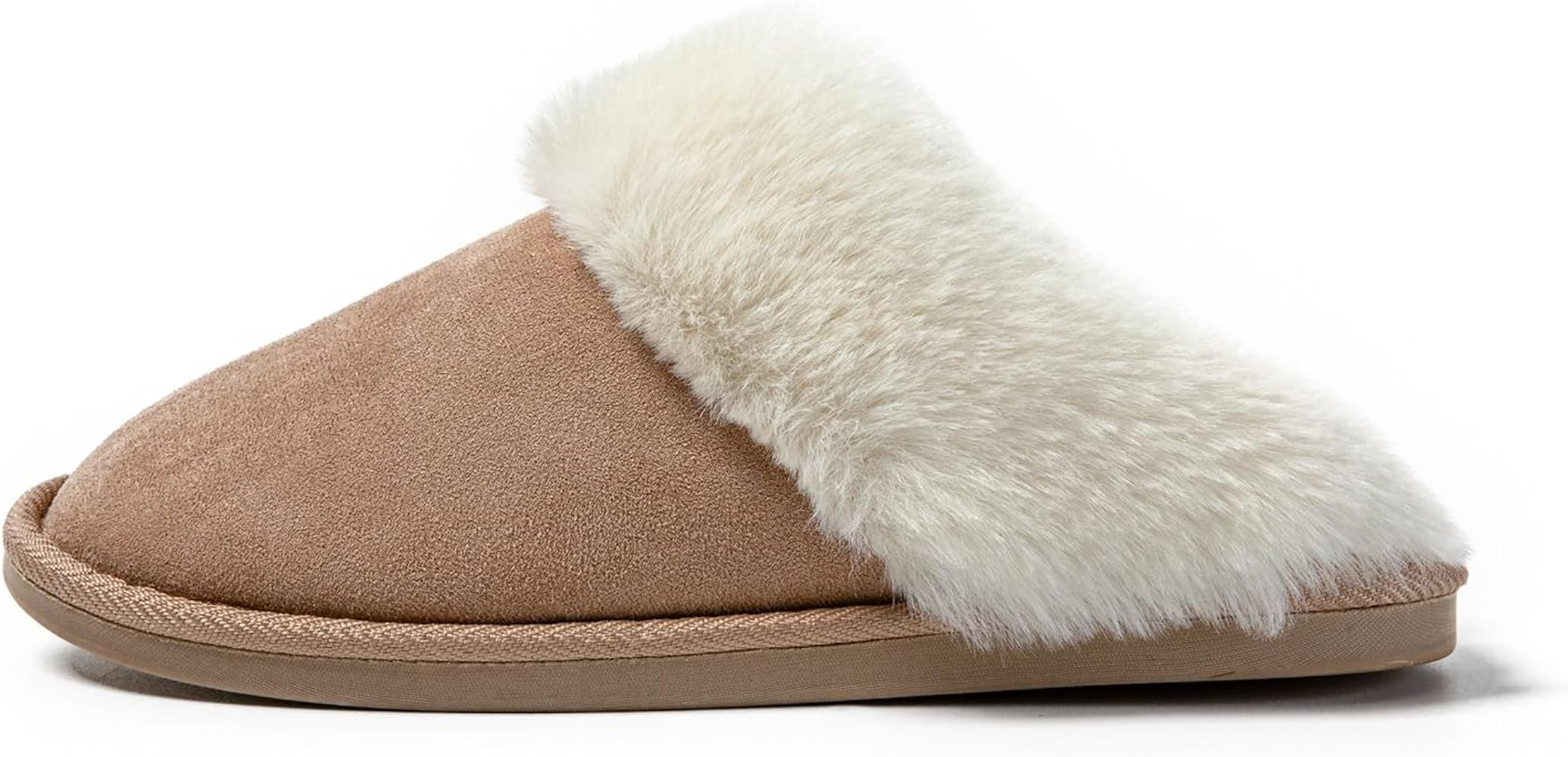 Land Vogue Women's Scuff Slippers Cozy Indoor Outdoor with Anti Slip Sole | Amazon (CA)
