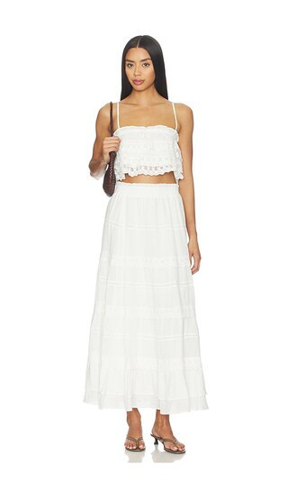 HEARTLOOM Amata Set in Eggshell. Size M | Revolve Clothing (Global)