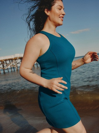 Seasoft Rib Mini Tank Dress | Athleta