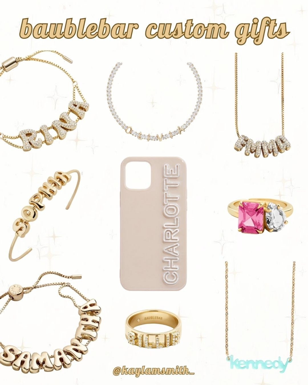 BaubleBar has the best custom gifts for Christmas! Order now to take advantage of their 25% off custom sale (through 11/16) and to guarantee arrival before Christmas! 

#baublebar #customjewelry #customgifts #giftguide #giftsforher 

#LTKFindsUnder100 #LTKGiftGuide #LTKSaleAlert