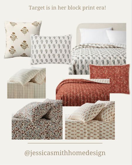 Loving these block print items from Target! 

#LTKSale #LTKhome