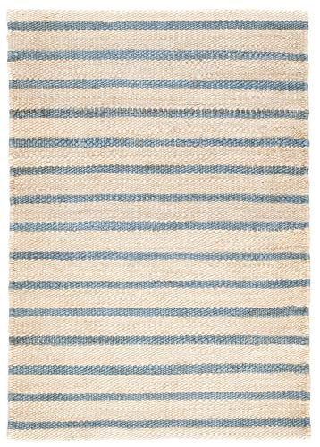 Dash & Albert Moana Blue Striped Handwoven Rug, 9'6"x13'6" | Amazon (US)
