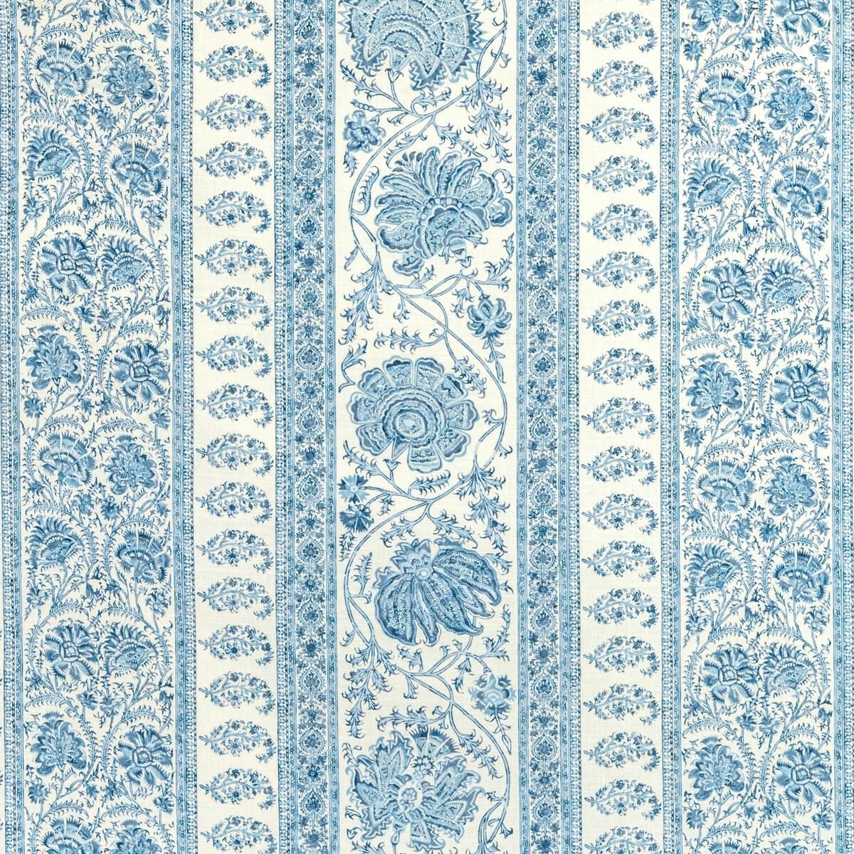 Lee Jofa Indiennes Stripe Delft Fabric | DecoratorsBest