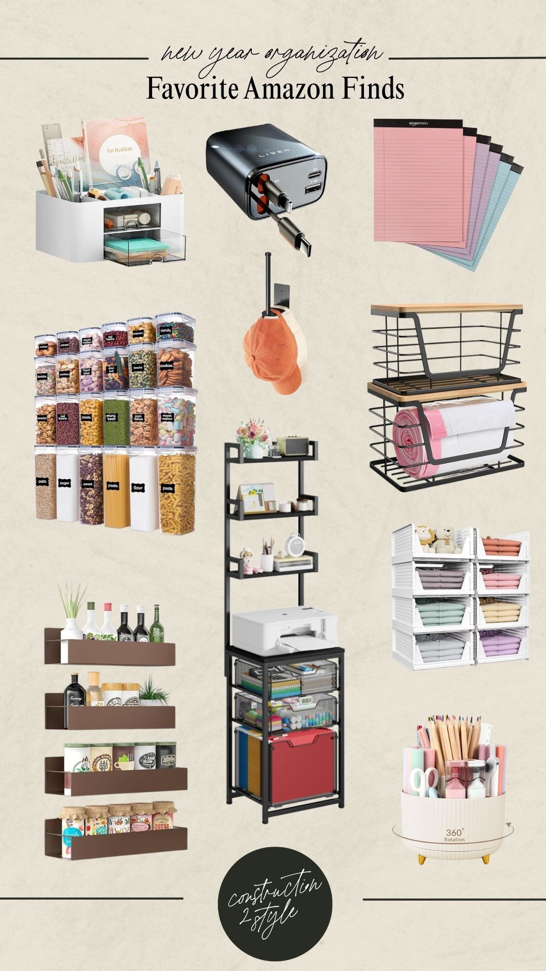 Favorite Amazon Finds in 2026! Storage and organisation. 