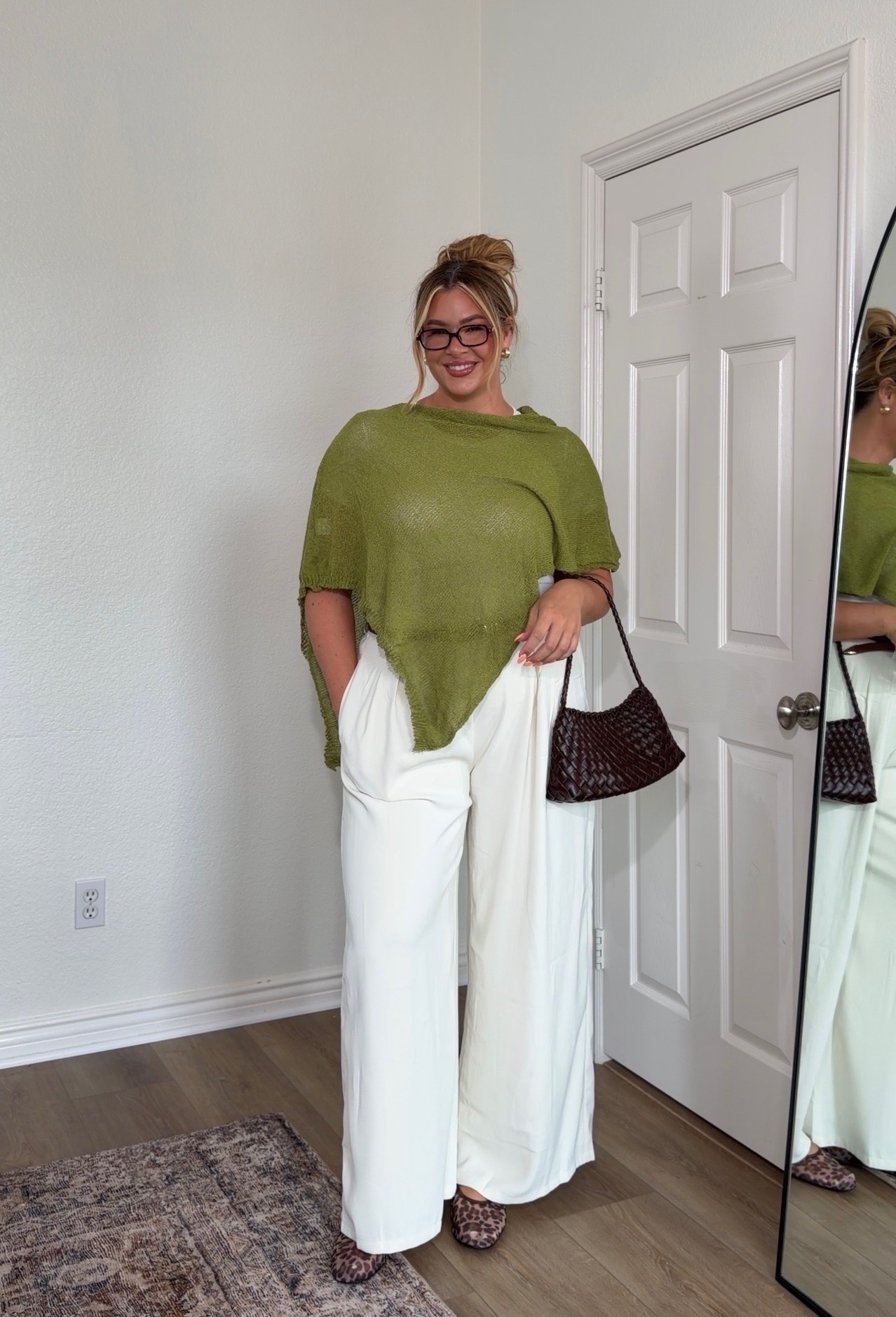 affordable workwear from Amazon ✨ wearing an xxl long in the trousers, xxl in the tank, & xl in the poncho

#LTKMidsize #LTKTall #LTKSeasonal