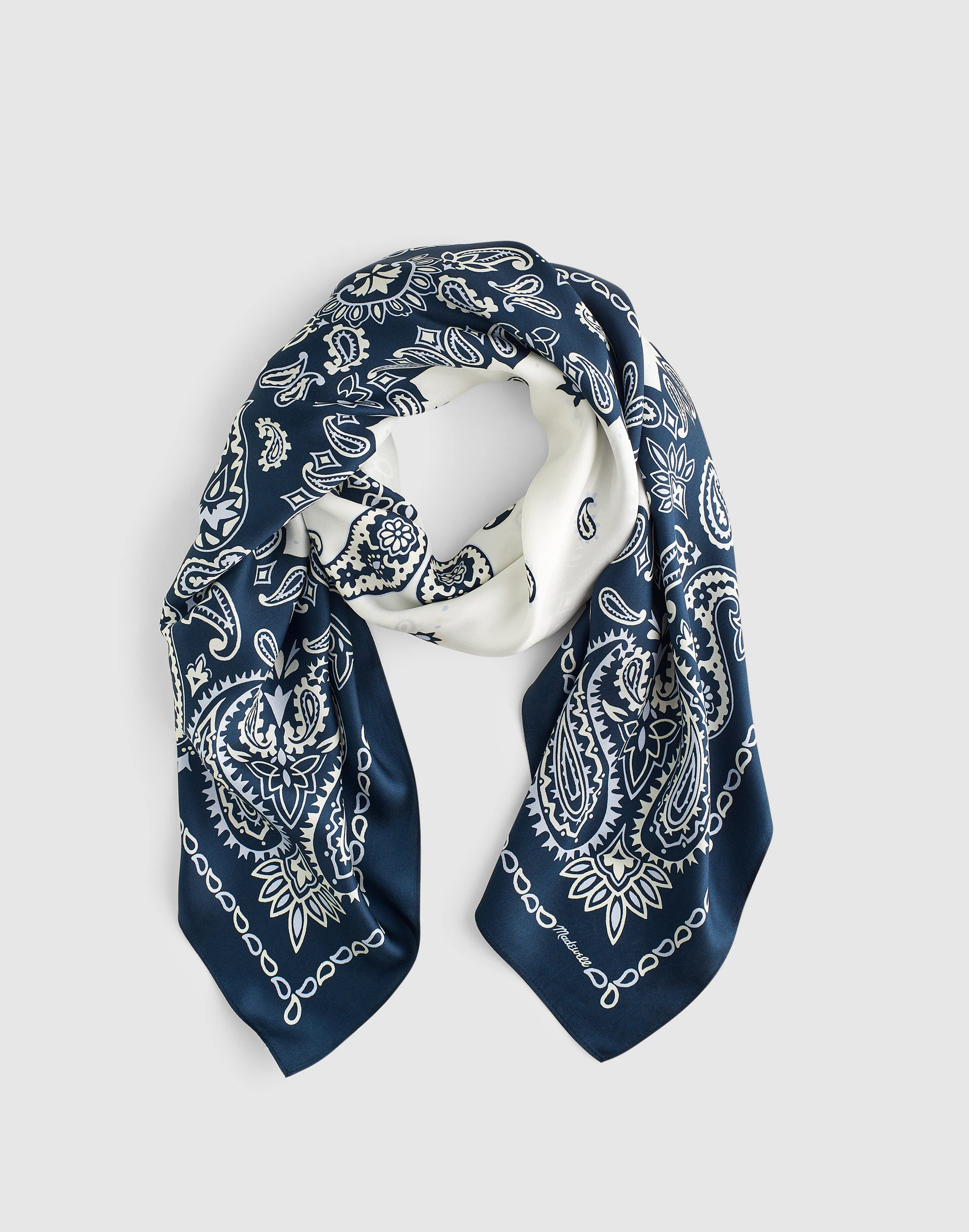 Madewell x Shopbop Oversized Bandana in Silk | Madewell