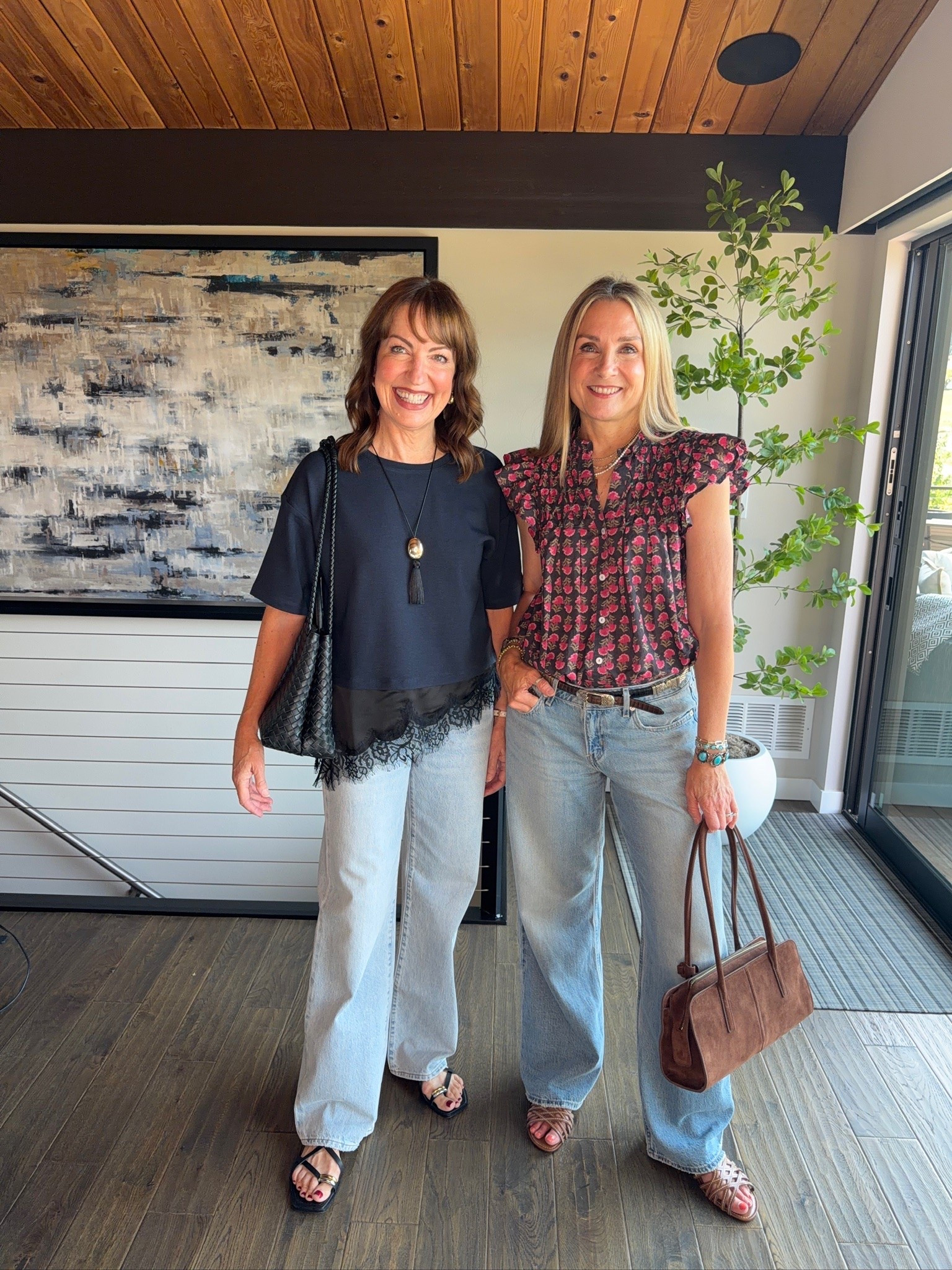 Our favorite outfit formula, but make it FALL TRANSITION: a cute statement top + a pair of jeans! We rounded up several tops we love!

#LTKgrwm #LTKSeasonal #LTKOver40