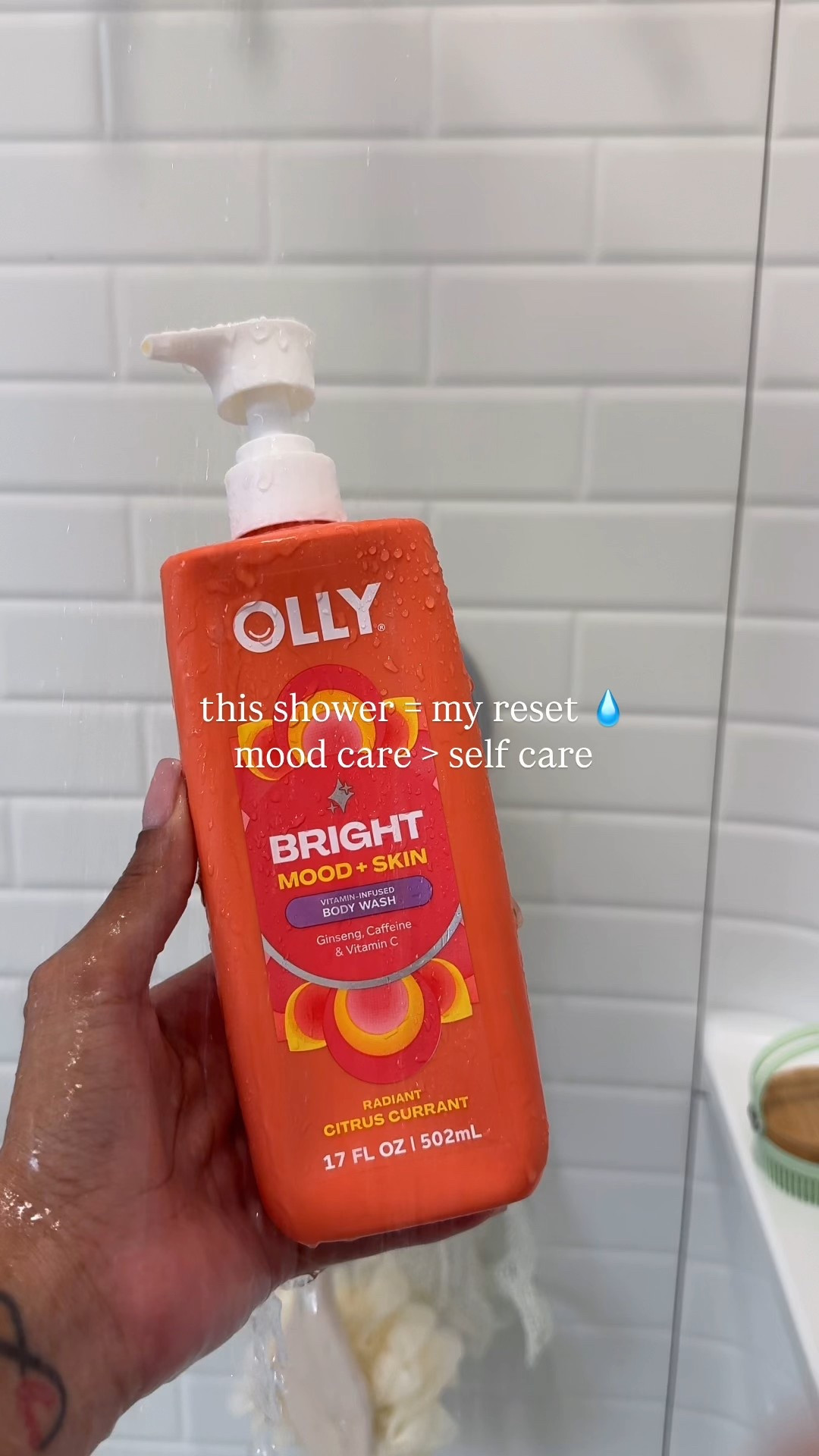 #OLLYPartner i’ve been testing out @ollywellness new mood+ skin body wash 👀👀 bright = the one that wakes me up from the inside out ✨

#LTKFamily #LTKBeauty #LTKFindsUnder50