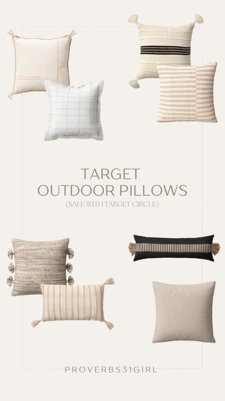 Target outdoor pillows 

#LTKstyletip #LTKhome #LTKSeasonal