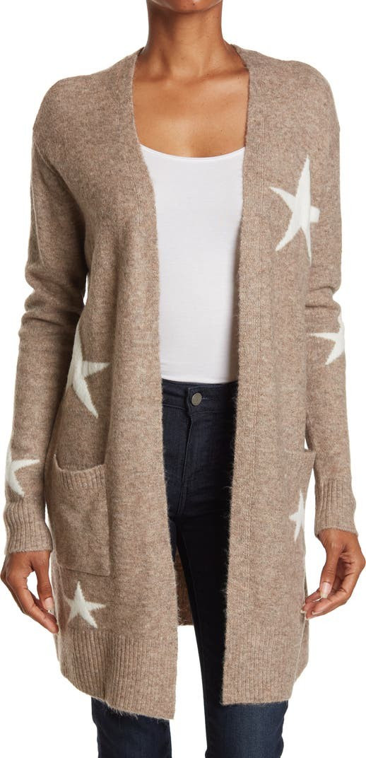 Intarsia Star Print Cardigan | Nordstrom Rack