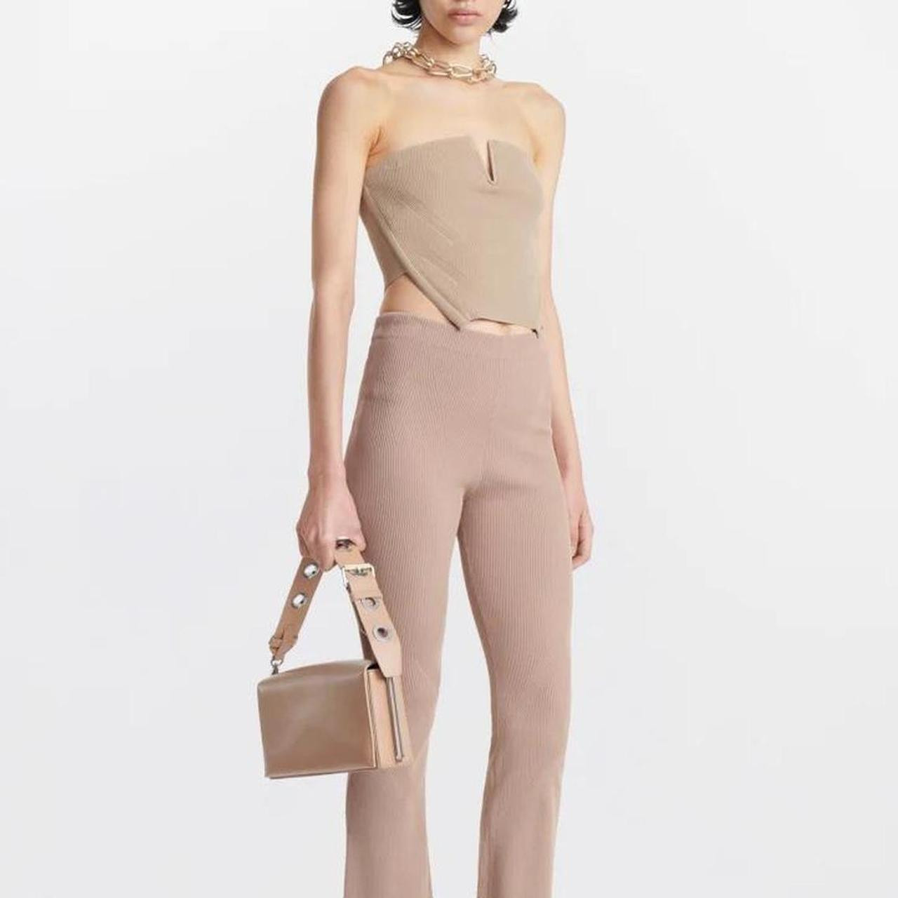 Dion Lee Women's Corset - Tan/Brown - XS | Depop US