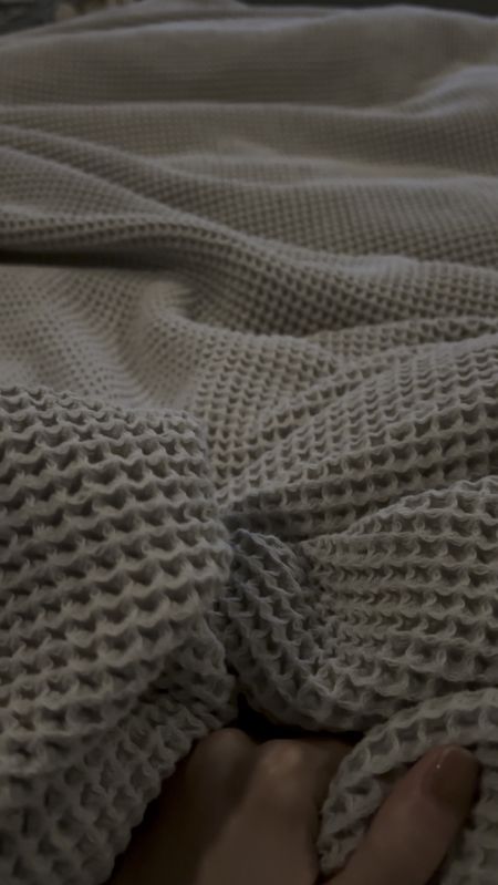 Literally my FAVORITE blanket on our bed. Splurge but SO worth it. Not paid to share this I just love it! Bought on a whim and it’s the perfect year round addition to our bed. So cozy in every season. I was going to say summer, but then thought it’s actually really cozy as a layer in winter too!

Organic bedding 
Bedroom
Home 
Home Decor
Nontoxic home
Nontoxic products 
Nontoxic living
Waffle blanket 
Guest room
Primary bedroom


#LTKfamily #LTKhome #LTKGiftGuide