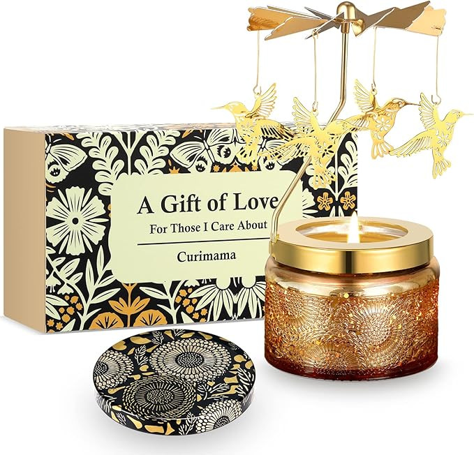 Hummingbird Gifts for Women, Rotating Candles for Mom, Unique Birthday Gift for Her, Gifts for Gr... | Amazon (US)
