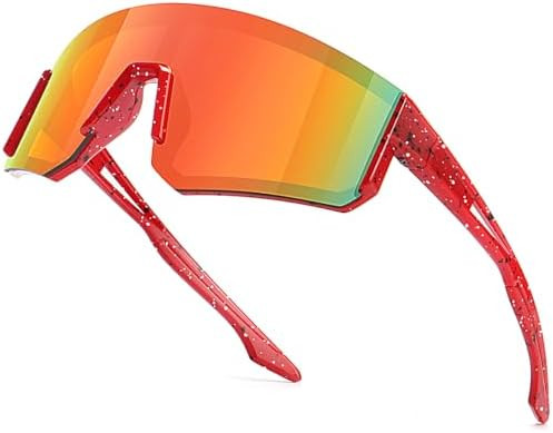 Youth Baseball Sunglasses for Boys Girls Age 6-12 Softball Cycling Sports Sunglasses for Kids Lig... | Amazon (US)