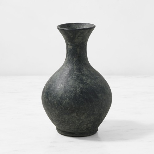 Williams Sonoma Home x Josh Young Brigitte Vase, 9"", Patina | Williams-Sonoma