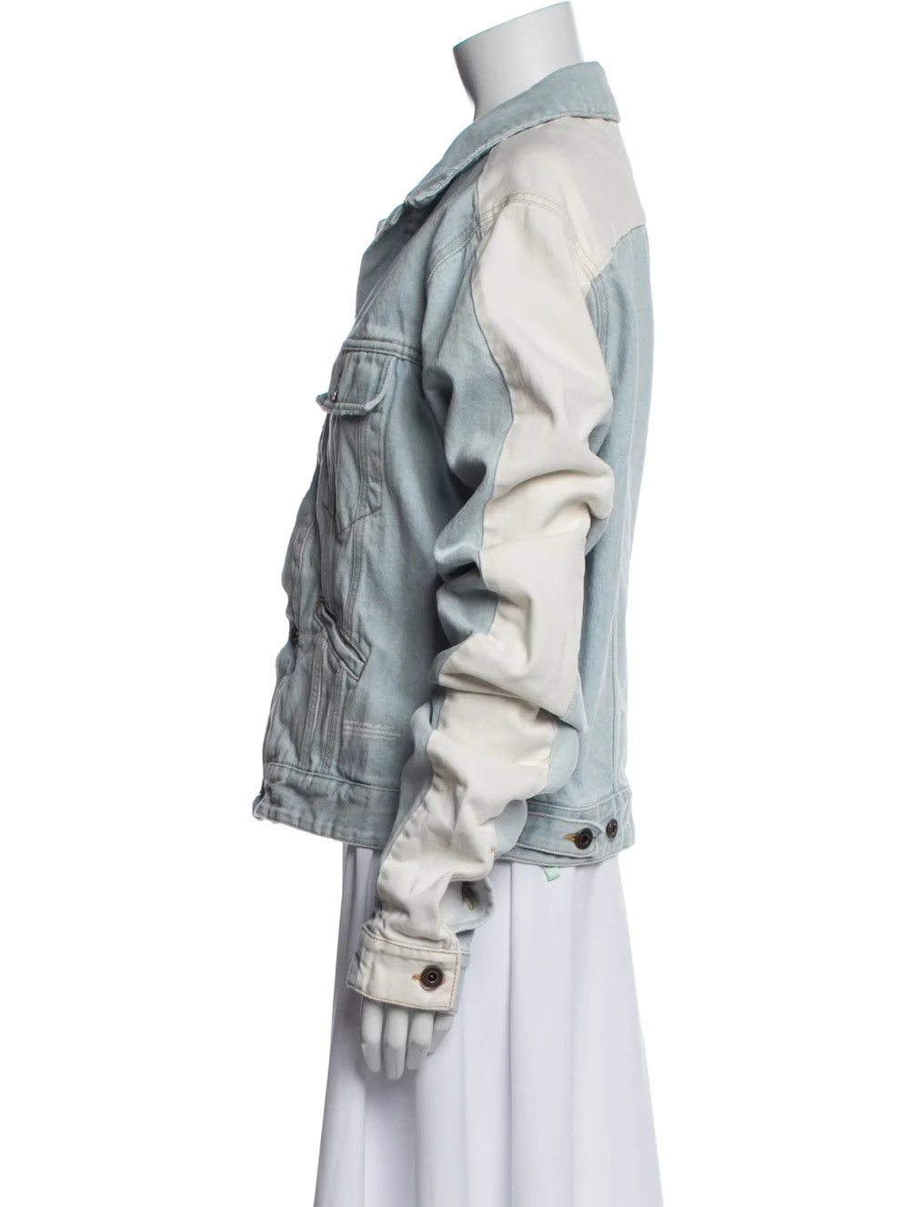 Off-White 2019 Denim Jacket - Blue Jackets, Clothing - OFFVA93238 | The RealReal | The RealReal