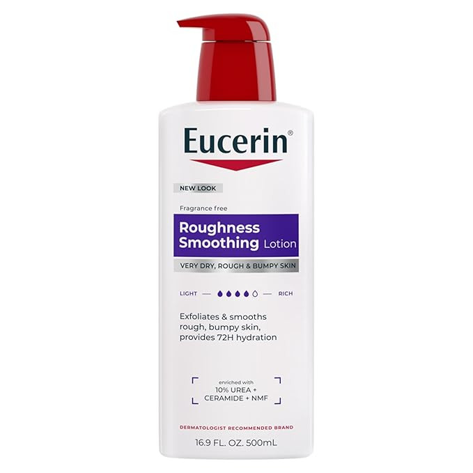 Eucerin Roughness Relief Body Lotion for Extremely Dry, Rough Skin, Urea Enriched Body Moisturize... | Amazon (US)