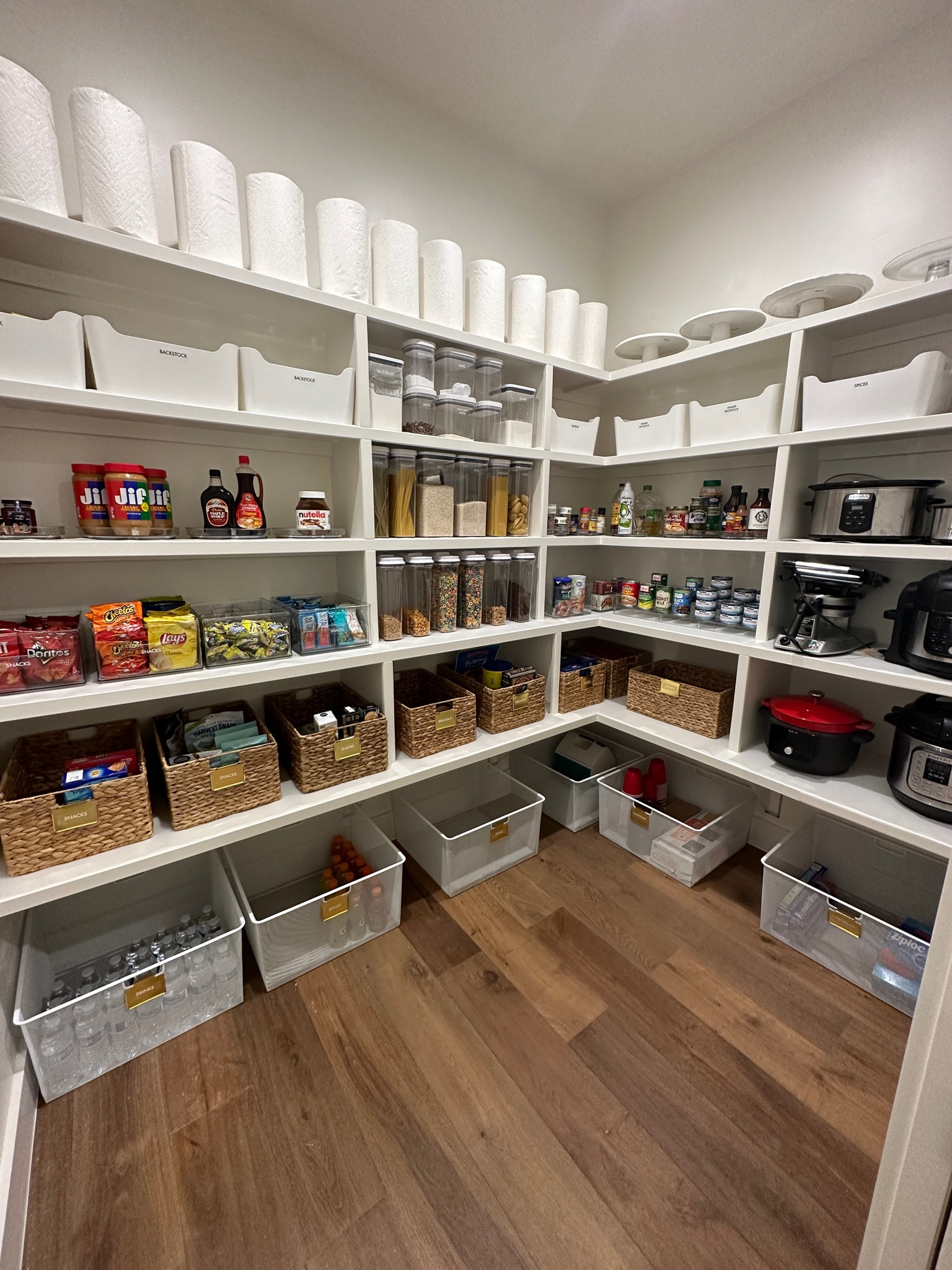 Pantry ready for hosting this holiday season! 

#LTKSeasonal #LTKGiftGuide #LTKhome