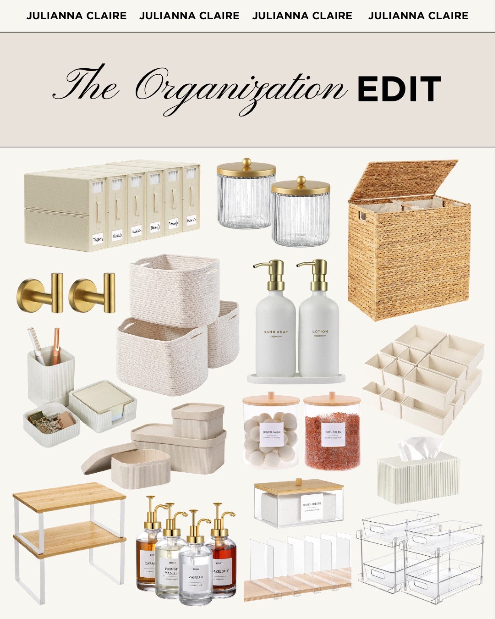Home organization essentials for the new year!

#LTKHome