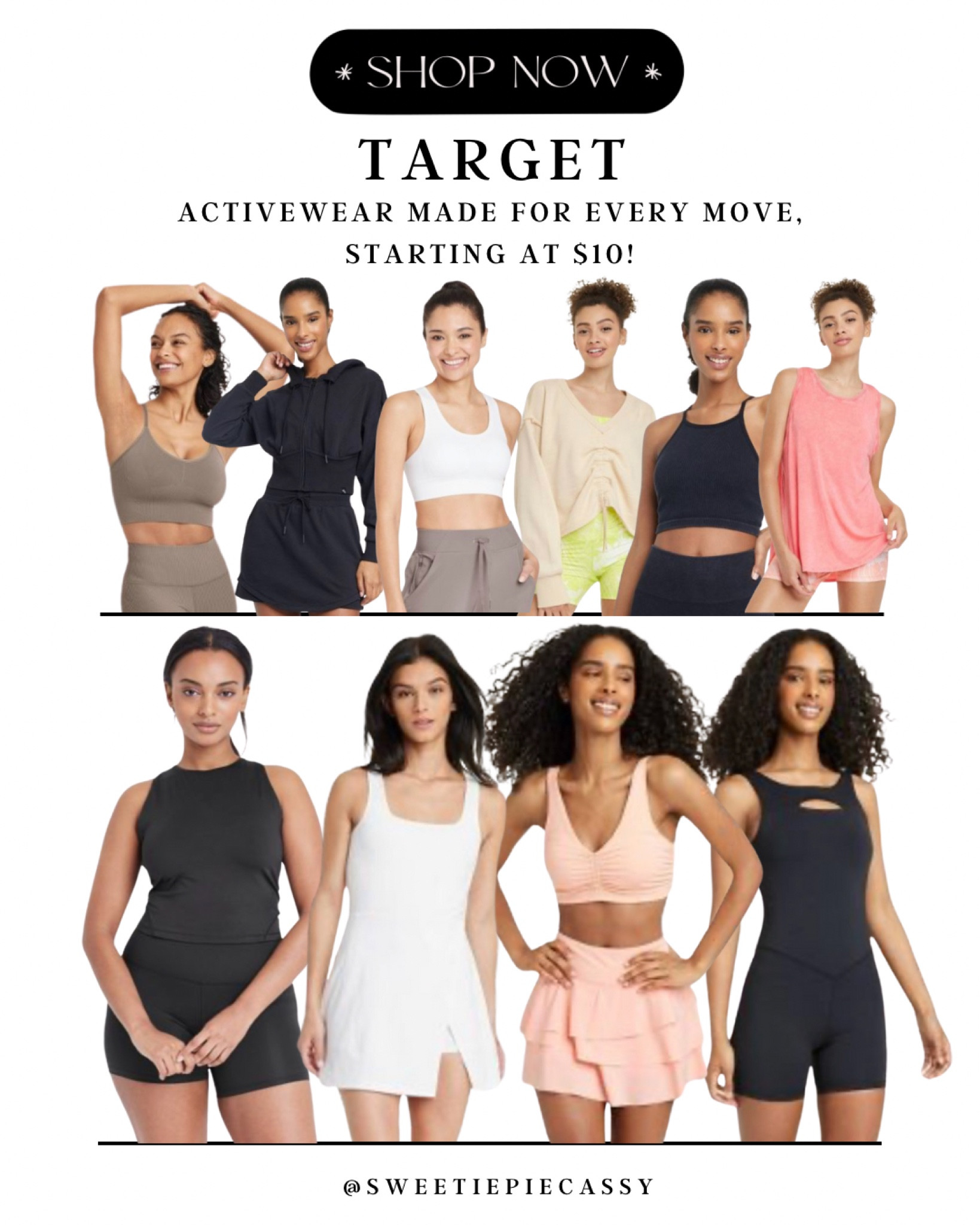 𝐓𝐀𝐑𝐆𝐄𝐓; 𝐒𝐄𝐀𝐒𝐎𝐍𝐀𝐋 𝐀𝐂𝐓𝐈𝐕𝐄𝐖𝐄𝐀𝐑

𝑺𝒐 𝒎𝒂𝒏𝒚 𝒂𝒎𝒂𝒛𝒊𝒏𝒈 𝒑𝒊𝒄𝒌𝒔 𝒈𝒐𝒊𝒏𝒈 𝒐𝒏 𝒇𝒐𝒓 𝒖𝒏𝒅𝒆𝒓 $20 𝒂𝒕 𝑻𝒂𝒓𝒈𝒆𝒕! 𝑶𝒏 𝒕𝒐𝒑 𝒐𝒇 𝒕𝒉𝒂𝒕, 𝒕𝒐𝒏𝒔 𝒐𝒇 𝒂𝒄𝒄𝒆𝒔𝒔𝒐𝒓𝒊𝒆𝒔, 𝒔𝒉𝒐𝒆𝒔 & 𝒎𝒐𝒓𝒆 𝒕𝒐 𝒈𝒐 𝒘𝒊𝒕𝒉!💫 #LTKIt

𝐒𝐡𝐨𝐩 𝐚𝐥𝐥 𝐭𝐡𝐞𝐬𝐞 𝐥𝐨𝐨𝐤𝐬 𝐰𝐢𝐭𝐡 𝐦𝐲 𝐋𝐈𝐊𝐄𝐭𝐨𝐊𝐍𝐎𝐖.𝐢𝐭 𝐚𝐩𝐩 ✨

Summer Dress | Target | Target Finds | Activewear | Fitness Looks | Athleisure | Womens Clothing | Affordable Clothing | Dresses | Clothes | Fashion | Cocktail Dresses | Party Dresses | Spring Fashion | Summer Dresses | Fashion To Figure | Plus Size Clothing | Curvy Friendly | Fashion Blog | Beauty | Lifestyle | Wellness | Shorts | Blogger | Tops | Sales | Discounts | Lounge Sets | Affordable Fashion | Affordable Clothing | Workwear |  Trendy | Fashion Trends | Spring | Summer | Self Care Sunday | Body Positivity Lifestyle | Wellness | OOTD | GRWM | Outfit of the Day | Vacation Outfits | Vacation | Travel Outfit | Date Night | Travel Deals | Travel Accessories | Beach Holiday | Mom Alice | Mom Hacks 

#LTKSeasonal #LTKbeauty #LTKFitness