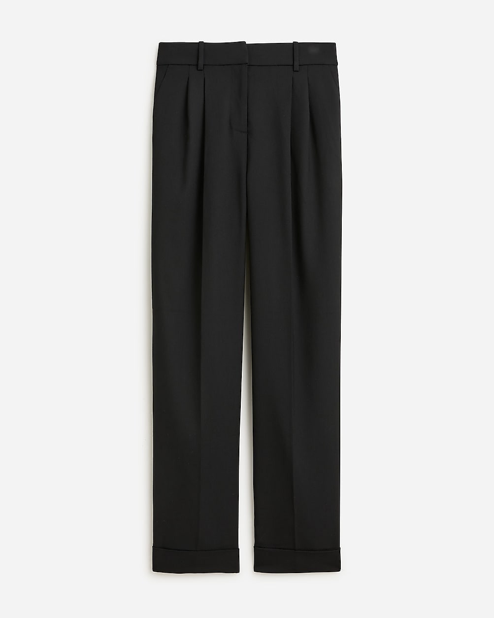 Petite wide-leg essential pant in Italian city wool blend | J. Crew US