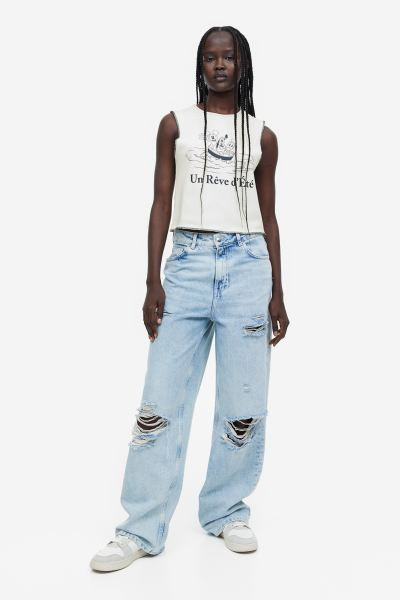 Printed Tank Top | H&M (US + CA)