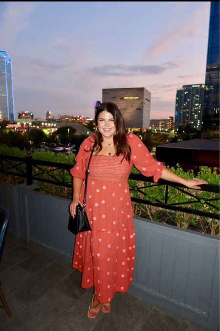 Had so much fun meeting new and old friends on my first night of #ltkcon 🫶🏼 the theme was orange and pink - this dress fit the bill 🫶🏼

Midsize fall dress, midsize mom, midsize family photo dress, free people, Amazon fall dress 

#LTKmidsize #LTKSeasonal #LTKCon